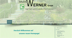Desktop Screenshot of galabau-werner.de